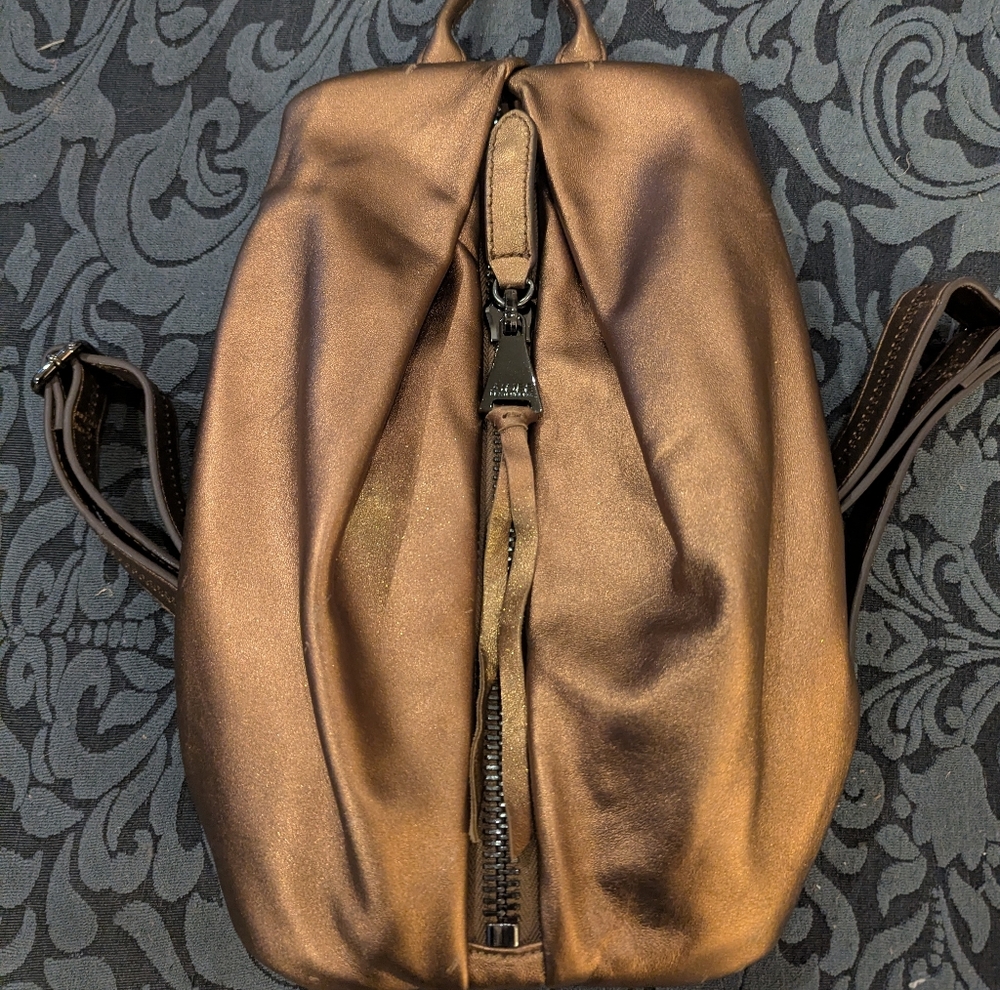 Aimee Kestenberg Tamitha Mini Backpack Metallic G… - image 1